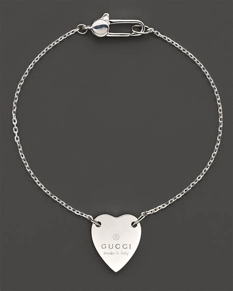 gucci blooms bracelet|gucci sterling silver heart bracelet.